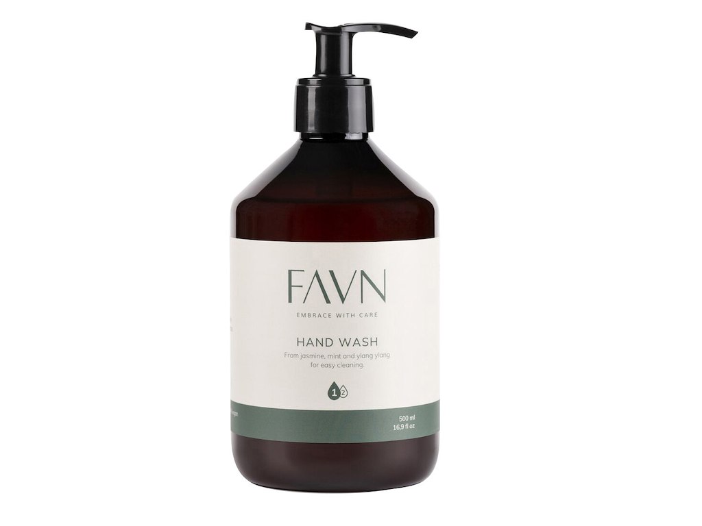 Håndsæbe Flydende FAVN Hand Wash Jasmint 500ml med Parfume/Pumpe