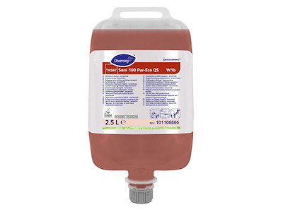 Sanitetsrengøring TASKI Sani 100 Pur-Eco QS W1b m Farve/Parfume 2.5ltr rød