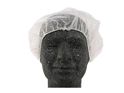 Hårnet str M Ekstra vidde PP Hvid