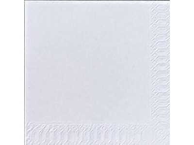 Serviet Finess 33x33cm 1-lag Hvid