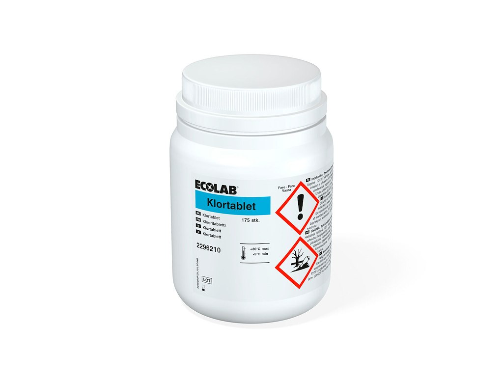 Desinfektion tablet til overflader med Aktivt klor