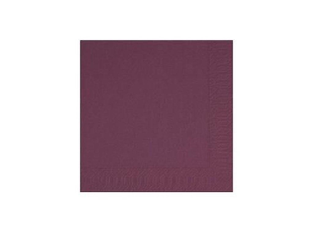 Serviet Duni 33x33cm 3-lag Plum