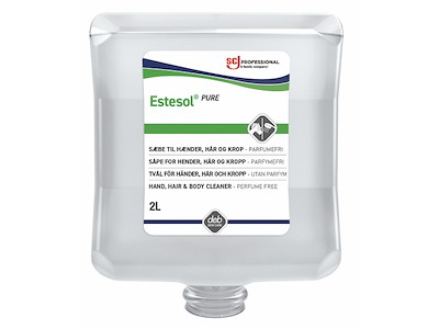 Cremesæbe Estesol Lotion PURE Ecolabel u Farve/Parfume til Dispenser 2 ltr