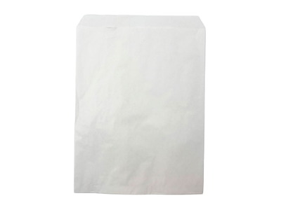 Bagerpose 1.5 kg 200x260+20 mm FSC 40 gr Hvid