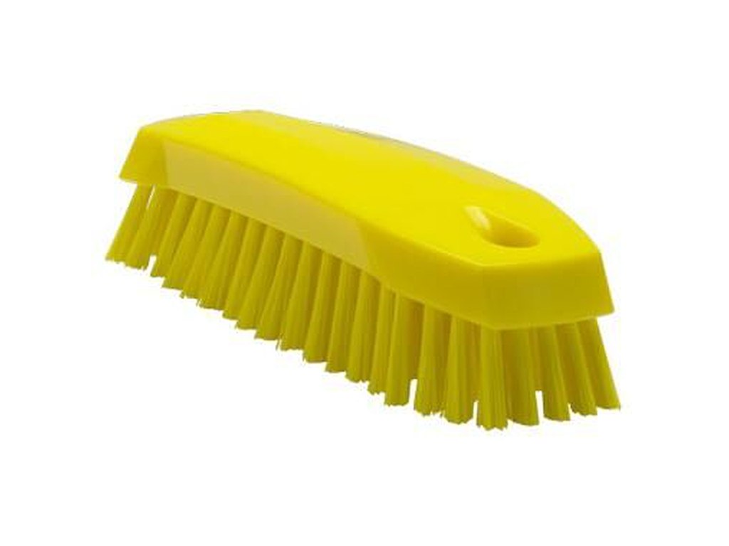 Skurebørste medium gul