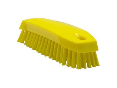 Skurebørste medium gul