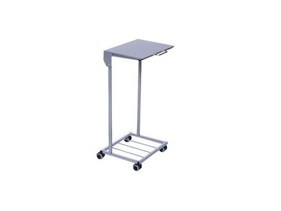 Affaldsstativ 100 ltr med Låg Sølvfarvet