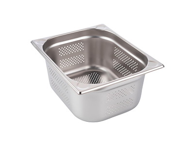 Kantine 1/2 GN 9.5 ltr 32.5x26.5x15 cm Perforeret Rustfrit stål