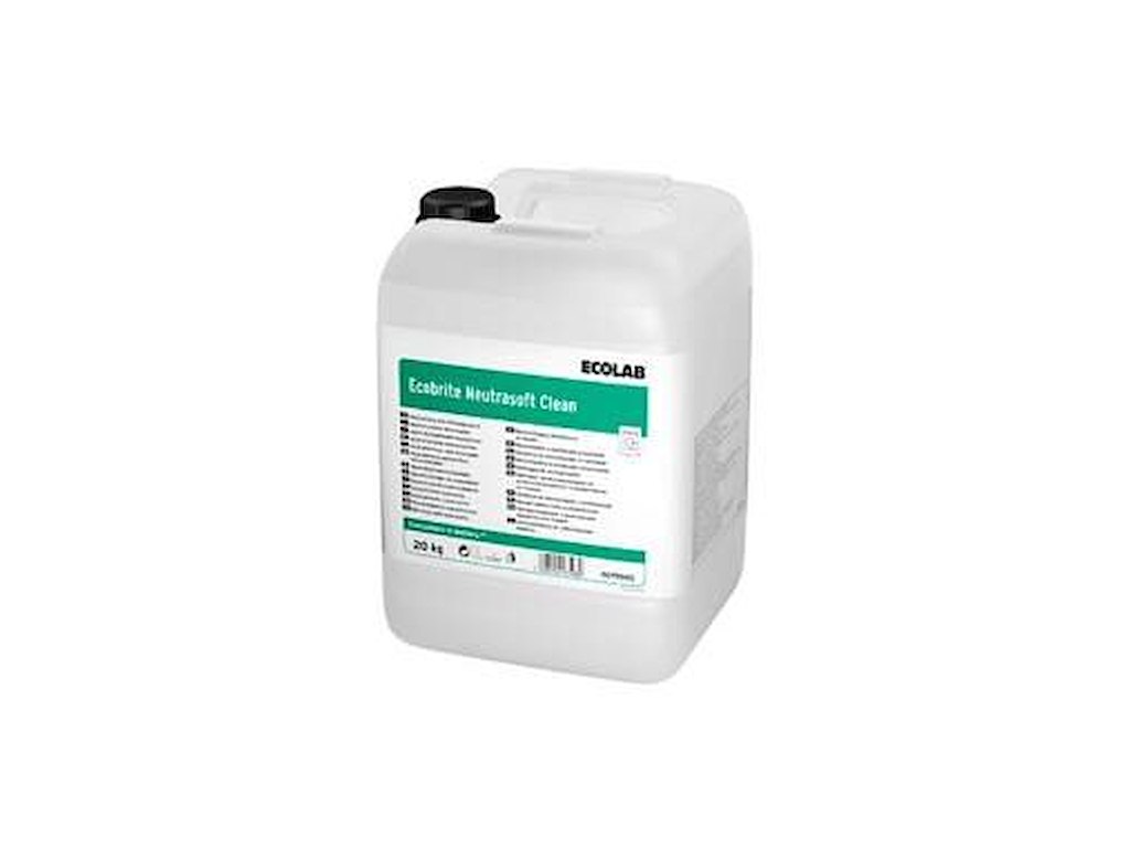 Tøjvask Skyllemiddel Ecobrite Neutrasoft Clean Svanen uden Farve/Parfume 20 ltr