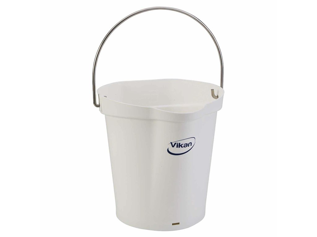 Spand Vikan Hygiejne 6 ltr Hvid Rengøring/fødevarekontakt