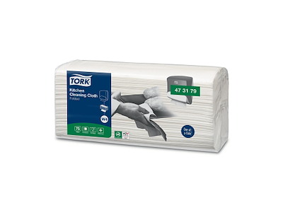 Aftørringsklud Tork Køkken 1-lag 415x355mm Non-Wowen