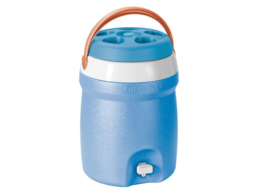 Køledunk Shiver 10 ltr med Tappehane PP Blå Holder kold i 15 timer