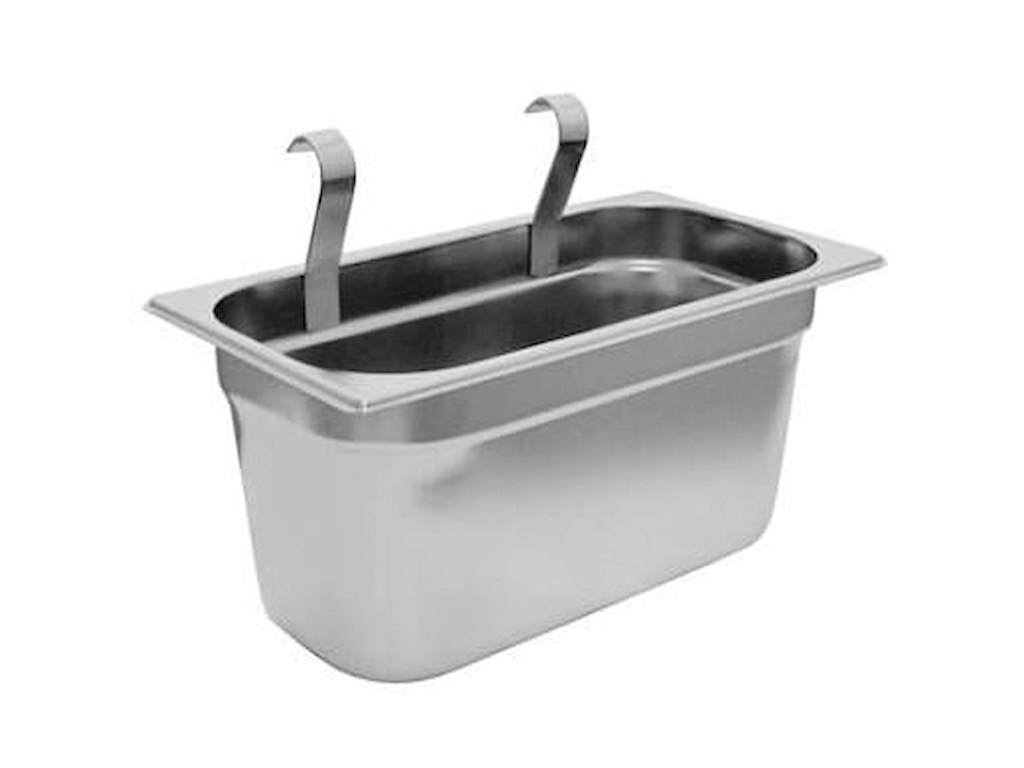 Bestikbeholder 32.5x17.5x15 cm Rustfri stål til Rullevogn