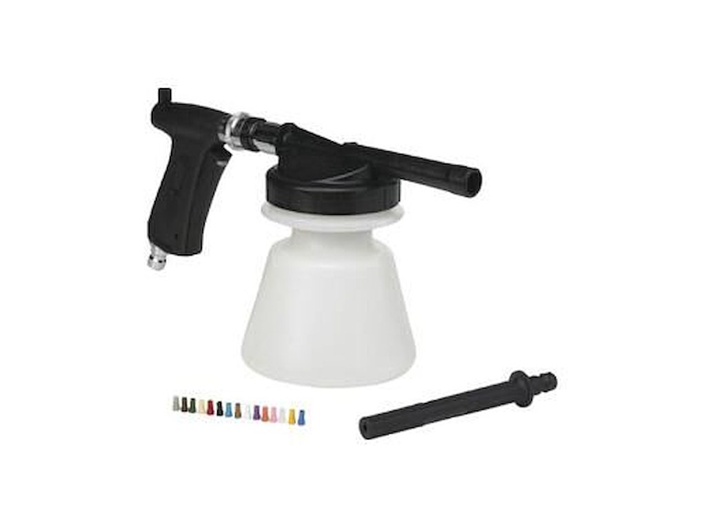 Skumsprøjte 1.4 ltr Komplet med Strålerør Hvid