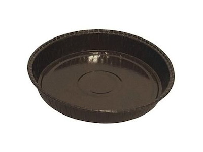 Kageform ø147/157x24 mm pap med PET brun