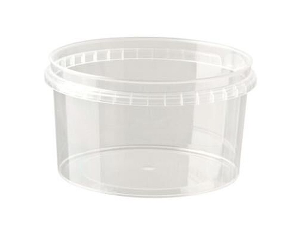 Plastbæger 560 ml Ø122 mm Rund PP Klar