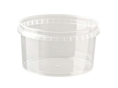 Plastbæger 560 ml Ø122 mm Rund PP Klar