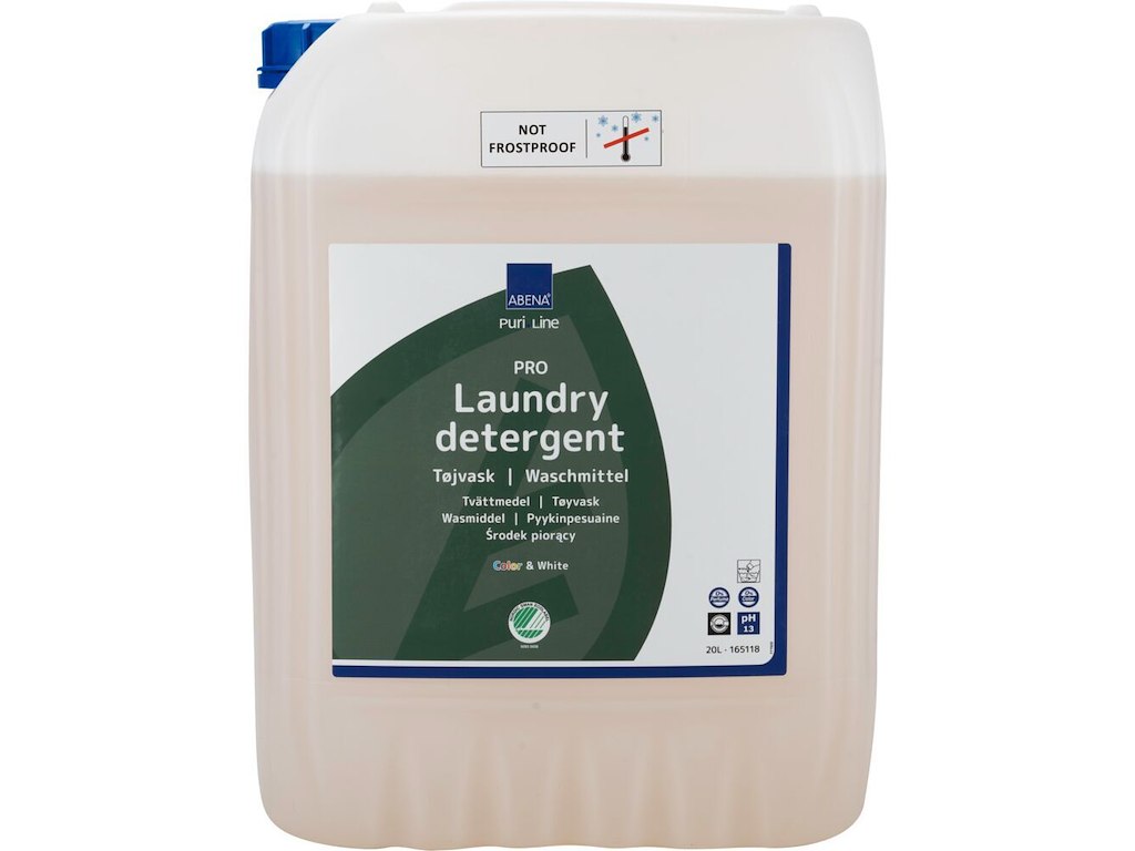 Tøjvask, ABENA Puri-Line, 20 l, PRO, kulørt og hvidt, uden farve og parfume