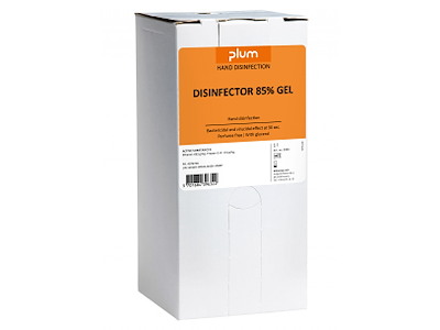 Hånddesinfektion Gel Plum Disinfector 85% Ethanol t/MultiPlum MP dispenser 1 ltr