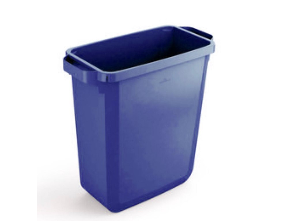 Plastbeholder 60 ltr fødevaregodkendt plast blå