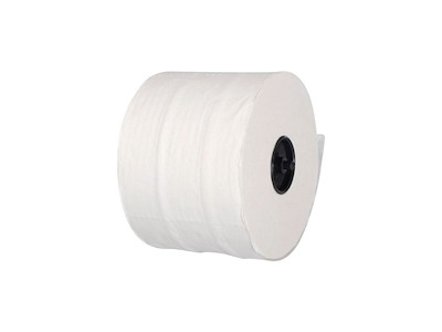 Toiletpapir, 2-lags, 100m x 9,8cm, - 13,4cm, hvid, 100% nyfiber, (36 stk.)