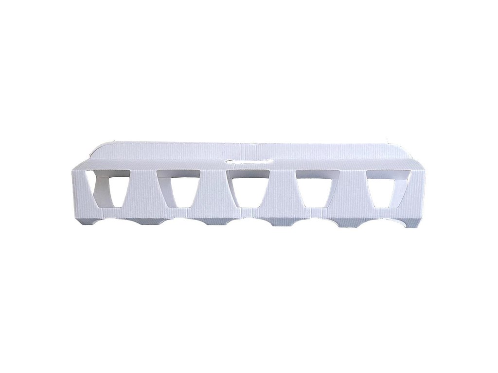 Bærebakke neutral til 5 øl L604xB88xH175 mm