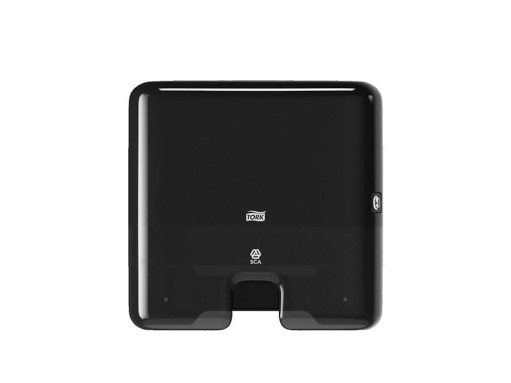Dispenser Håndklædeark Tork Xpress Multifold H2 Mini Plast Sort