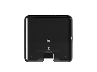Dispenser Håndklædeark Tork Xpress Multifold H2 Mini Plast Sort