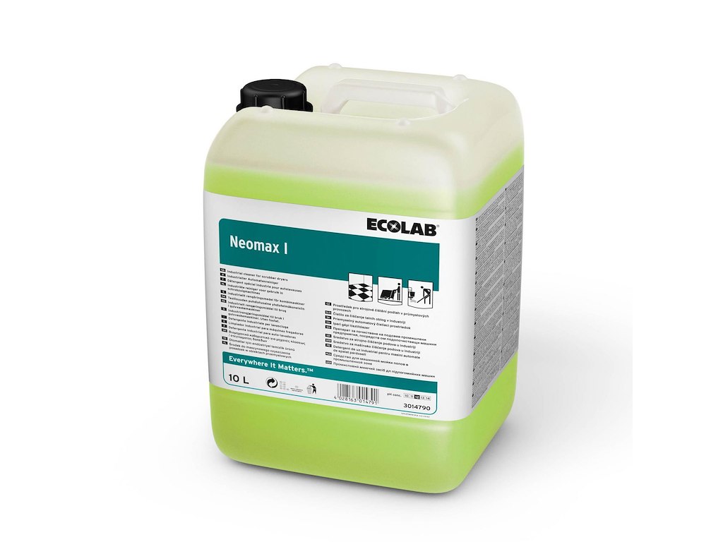 Grundrengøring Gulv Neomax I 10ltr uden Parfume Anlæg/Maskine
