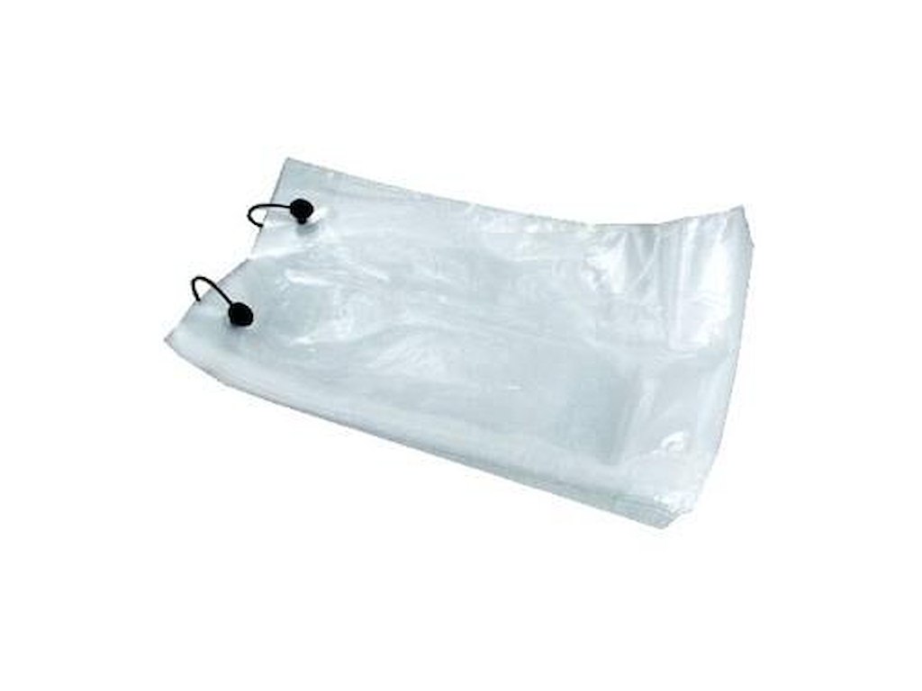 Plastpose 220x330/40+55 mm 45 my på Blok Microperforeret huller PE Klar