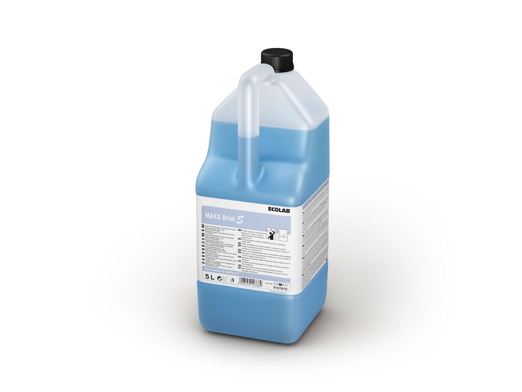 Glasrens/Universalrengøring flydende Maxx Brial S 5ltr Ecolabel til overflader