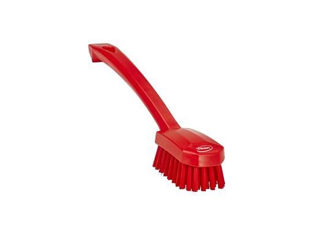 Børste afsæbning medium rød