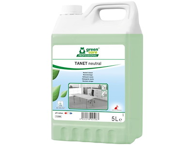 Universalrengøring, Green Care Professional TANET Neutral, 5 l, med farve og parfume