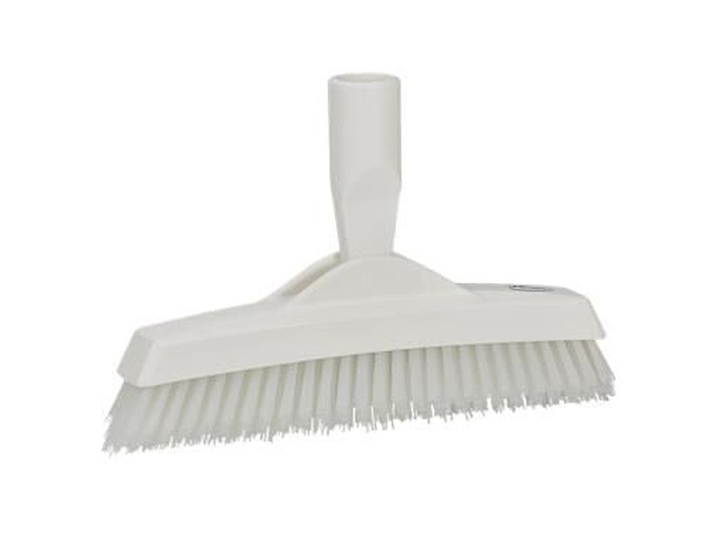 Fugeskrubbe 22.5 cm ekstra stiv Hvid