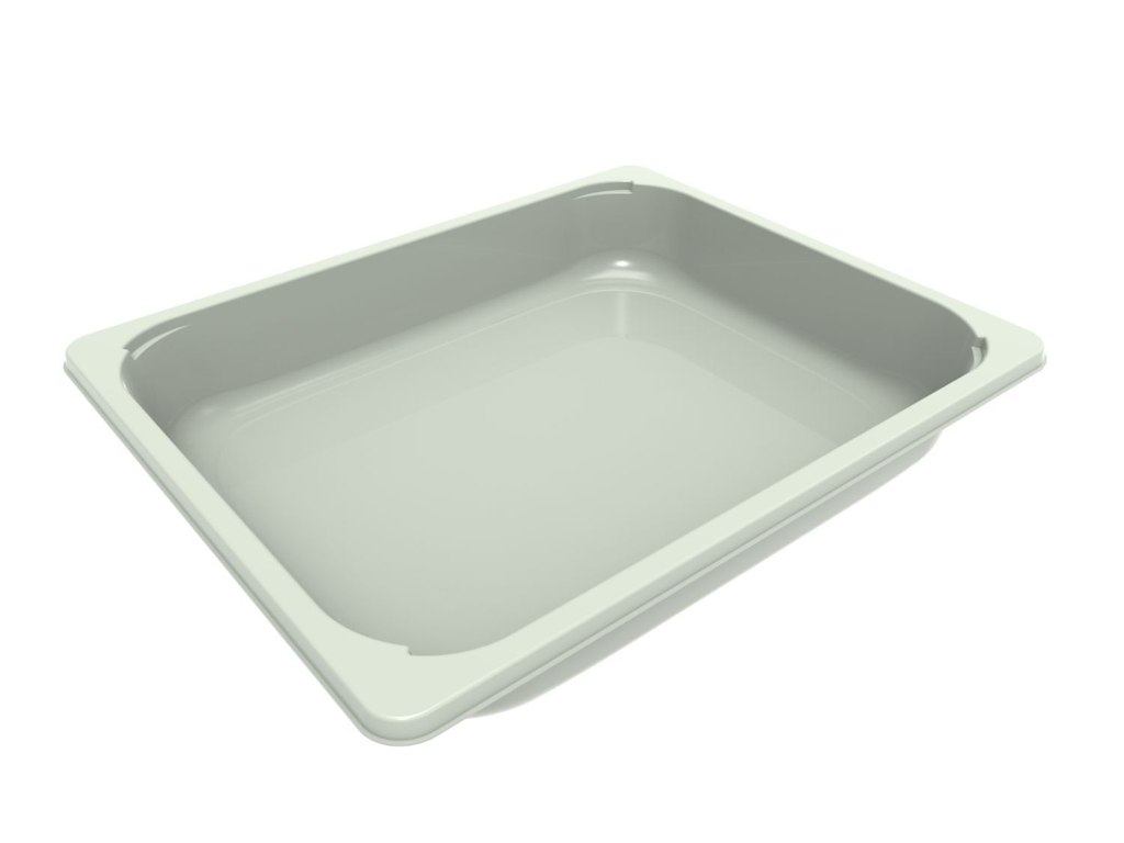 Bakke 1/2 GN C2325-1A 1-Rum 3330ml L325xB264,5xH50mm CPET Evolve