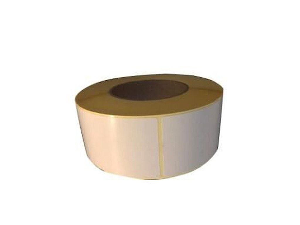 Etiket 34x77 mm på rulle