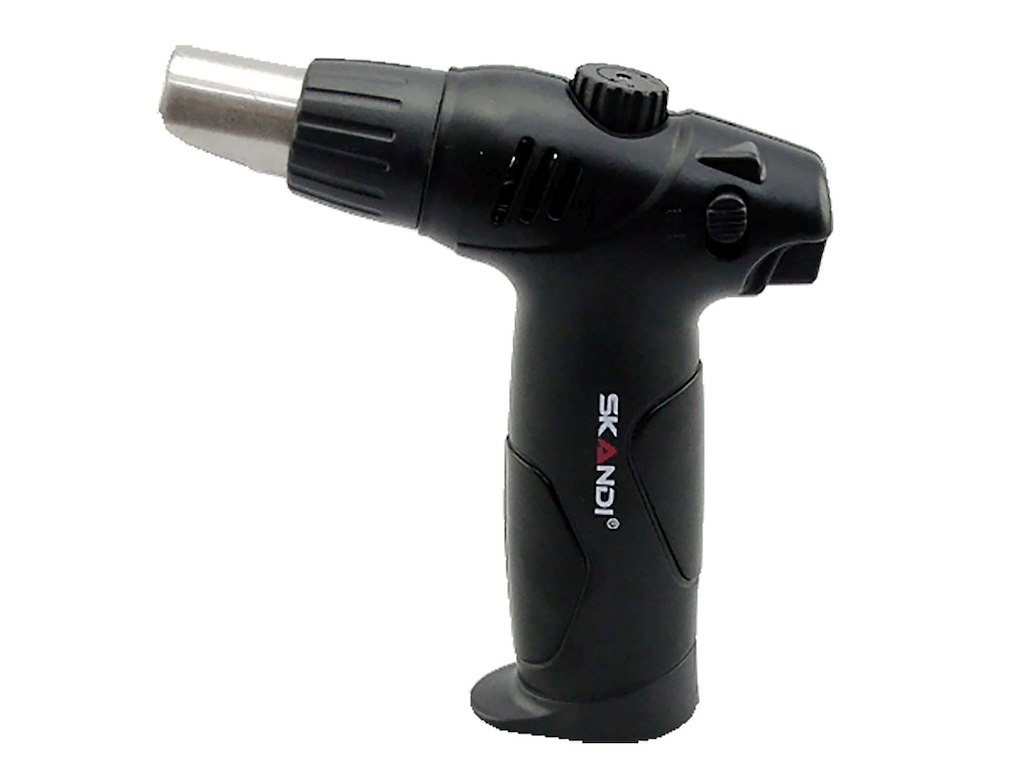 Lighter Multifunktionel turbobrænder stor model Sort