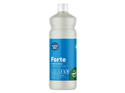Universalrengøring Kiilto Natura Forte til køkken Svane uden farve/parfume 1 ltr