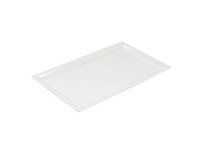 Fad 1/1 GN 53x32.5x2 cm Rektangulær Melamin Hvid