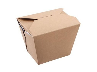 Takeaway æske 750 ml 118/84x97/63x92 mm med PE Brun
