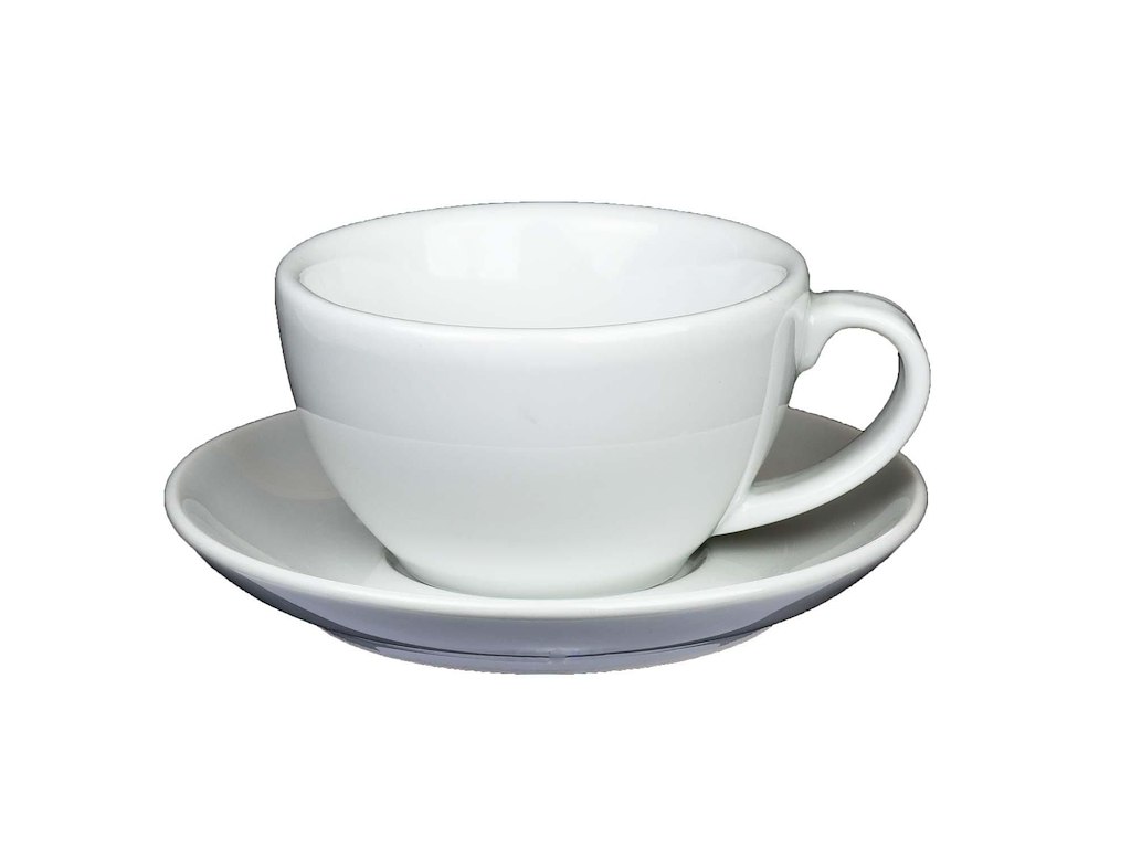 Kop cappuccino Latte Art 20cl Porcelæn hvid