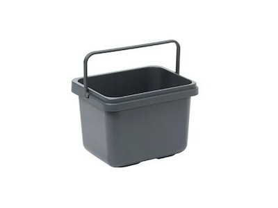 Spand TASKI 7 ltr med hank Grå