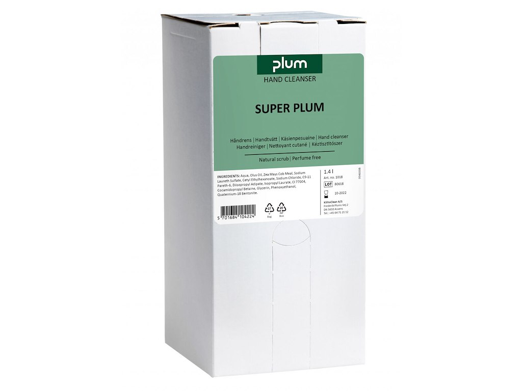 Håndrens Super Plum uden parfume til MultiPlum dispenser 1.4 ltr