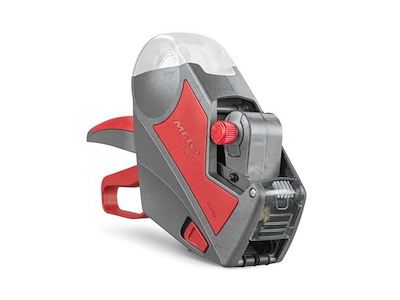 Prispistol L25xB5xH20cm Grå/Rød