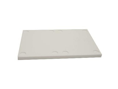 Låg L40xB30xH2.5 cm EPS til SunPack termokasse L40xB30xH14 cm Hvid