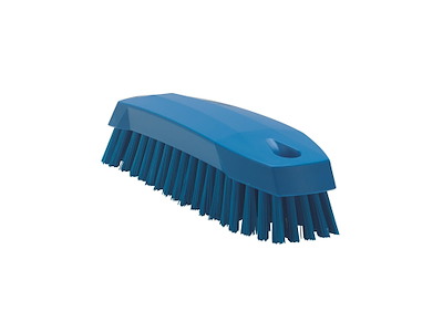 Håndbørste Medium str M 16.5cm Blå