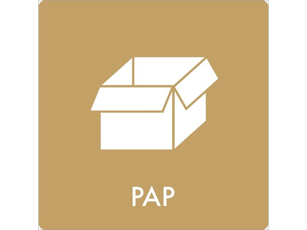 Piktogram Pap 60x60mm