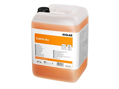 Tøjvask vaskeforstærker flydende Ecobrite Alca med alkali 20 ltr 25 kg