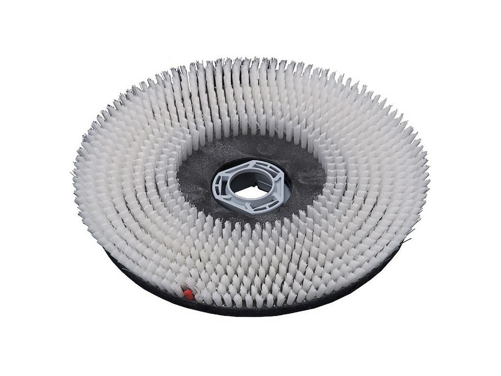 Børste Rund 17 tommer 43 cm Blød Nylon til Gulvvasker TASKI Swingo 4000