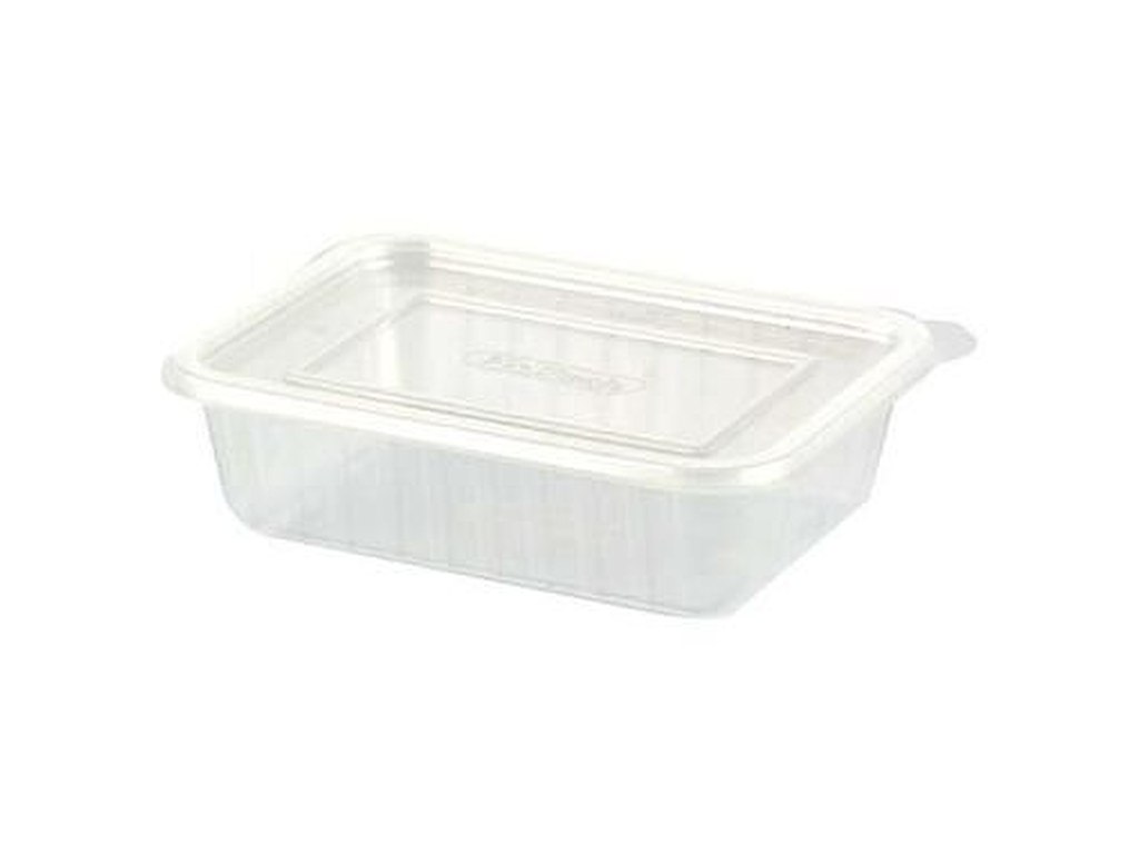 Salatbæger Fix Pack 350 ml 146x110x41 mm Firkantet PP Klar